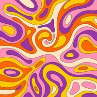 Abstract Colorful Psychedelic Background vector