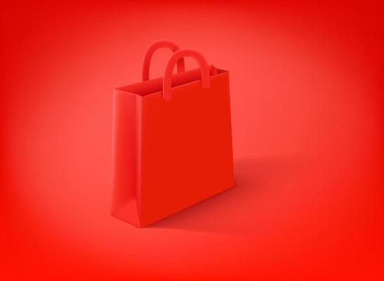 3d Shopping Bag Vector Art, Icons, and Graphics for Free Download