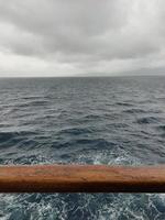 the vast expanse of the ocean photo