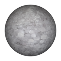 granizo esfera fondo transparente png