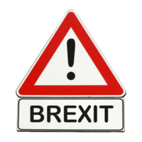 Brexit danger sign transparent PNG