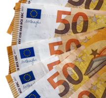 euro-banknoten, transparentes png der europäischen union