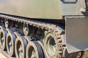 Military Tank close up photo