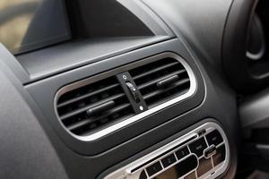 Air conditioner in compact car photo