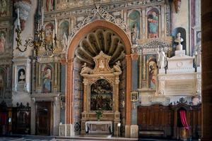 Verona, Italy, 2016. Interior view of the Cathedral photo