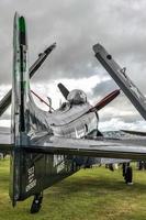 Goodwood, West Sussex, UK, 2012. Douglas Skyraider parked photo