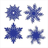 snowflake rosette vector sketch