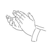 applause vector sketch