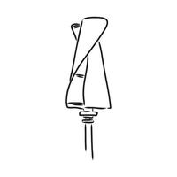 wind generator vector sketch