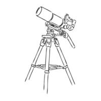 telescope vector sketch