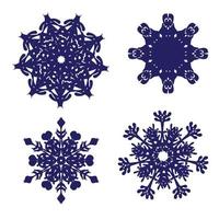 snowflake rosette vector sketch