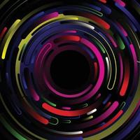 Abstract Circle Background Concept vector