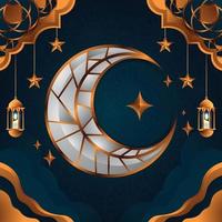 Eid Mubarak Background Concept vector