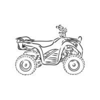 atv vector sketch