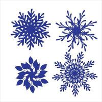 snowflake rosette vector sketch