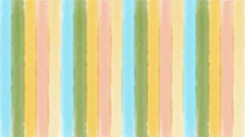 Hand drawn stripe colorful  watercolor background vector