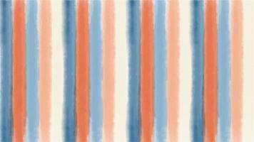 Hand drawn stripe colorful  watercolor background vector