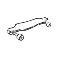 skateboard vector sketch