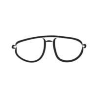 glasses vector sketch