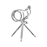 telescope vector sketch