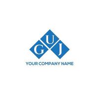 GUI letter logo design on white background. GUI creative initials letter logo concept. GUI letter design. vector