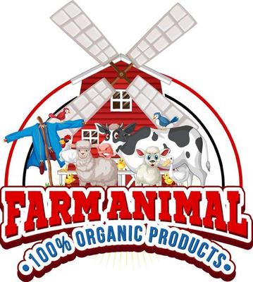 Logo design for farm animal