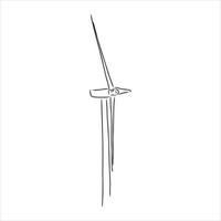 wind generator vector sketch