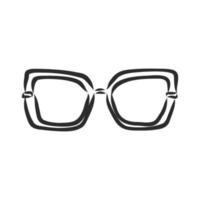 glasses vector sketch