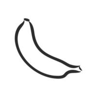 banana vector sketch