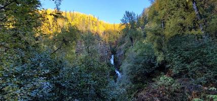 Thunderbird Falls in Anchorage Alaska photo