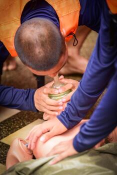 cpr basic life support photo