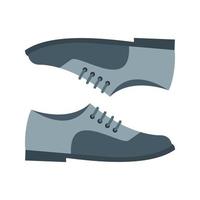 Pair of Shoes Flat Color Icon vector