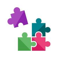 Reasoning Skills Flat Color Icon vector
