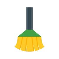 Broom Flat Color Icon vector