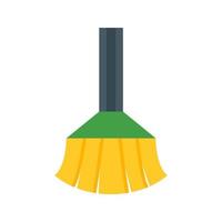 Broom Flat Color Icon vector