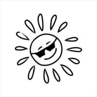 kawaii doodle element vector sketch