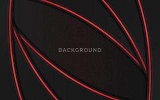 Elegant dark luxury background with red shiny and glitter element vector