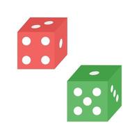 Probability Flat Color Icon vector