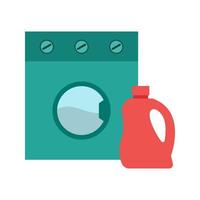 Laundry Detergent Flat Color Icon vector