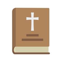 Holy Book Flat Color Icon vector