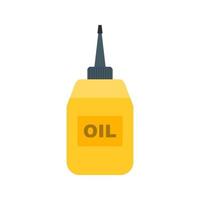 Sewing Oil Flat Color Icon vector