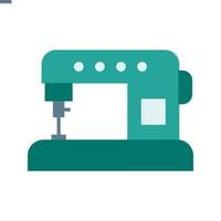 Automatic Machine Flat Color Icon vector