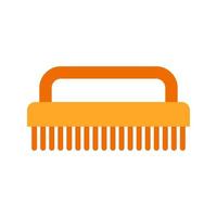 Hand Scrubber Flat Color Icon vector