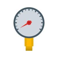 Manometer Flat Color Icon vector