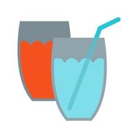 Drinks Flat Color Icon vector