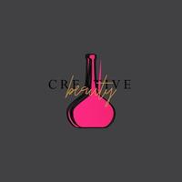 alcoholic beverage logo, wine logo vector