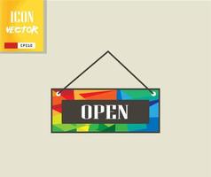 open template desigen vector