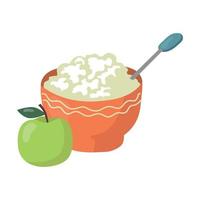 Healthy Apple Ice vector