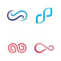 Infinity logo icon vector template