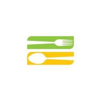 plantilla de vector de logotipo de restaurante